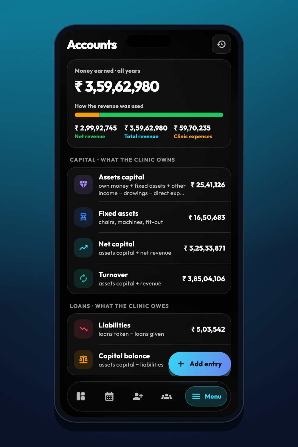 A real example — iDentist.Live on a phone