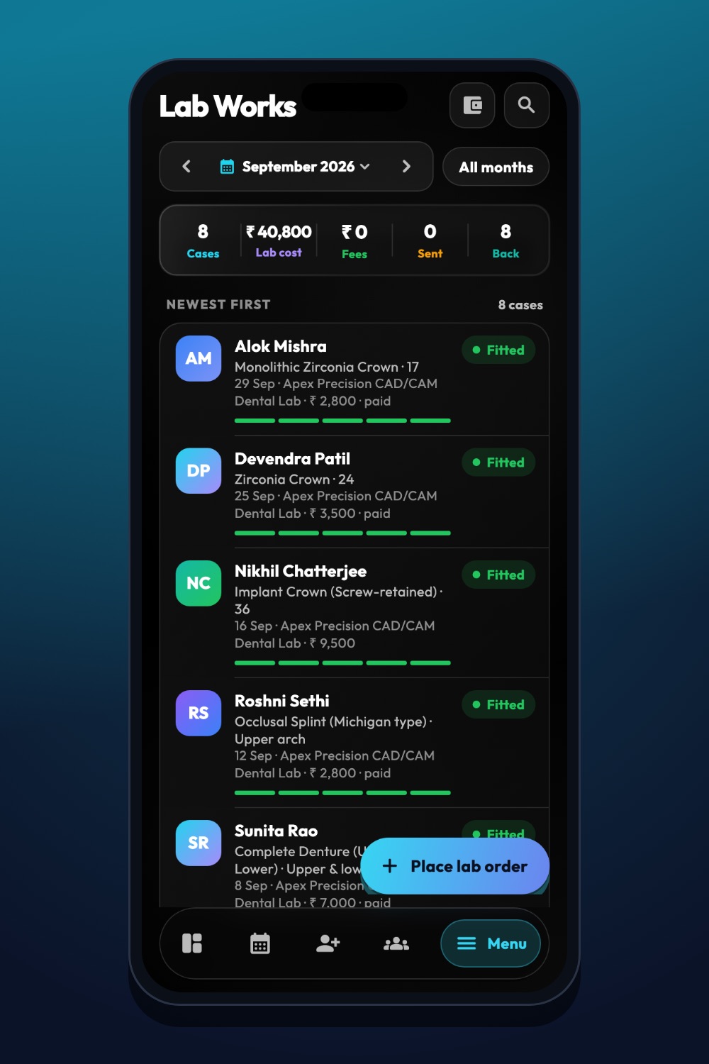 A real example — iDentist.Live on a phone